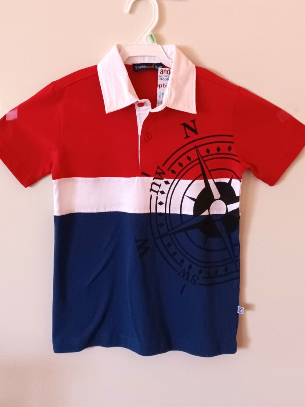 Polo for Toddler/Boy 5-6 years 100% Cotton / with Tag